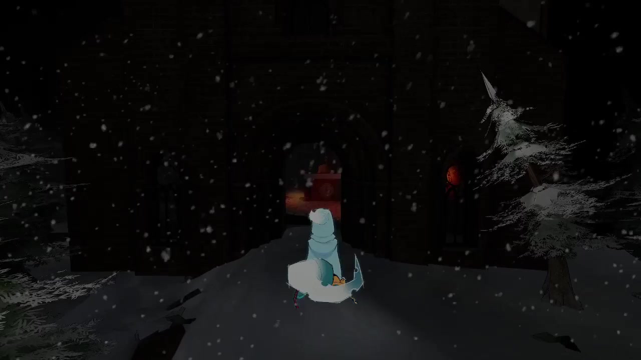 The protagonist arrives at the Church of Lilith